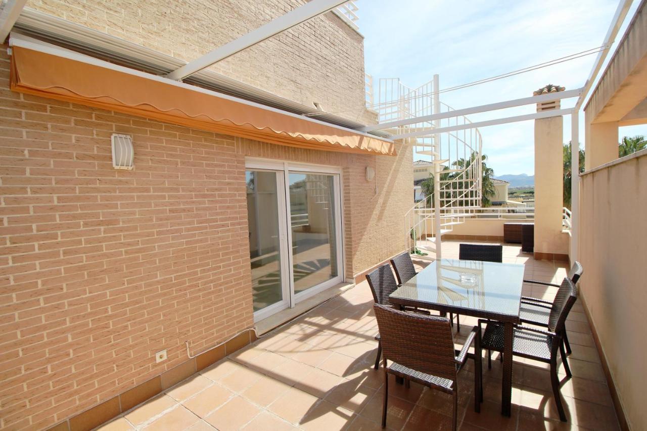 Atico Con Piscina Privada En Primera Linea Apartment Denia Bagian luar foto