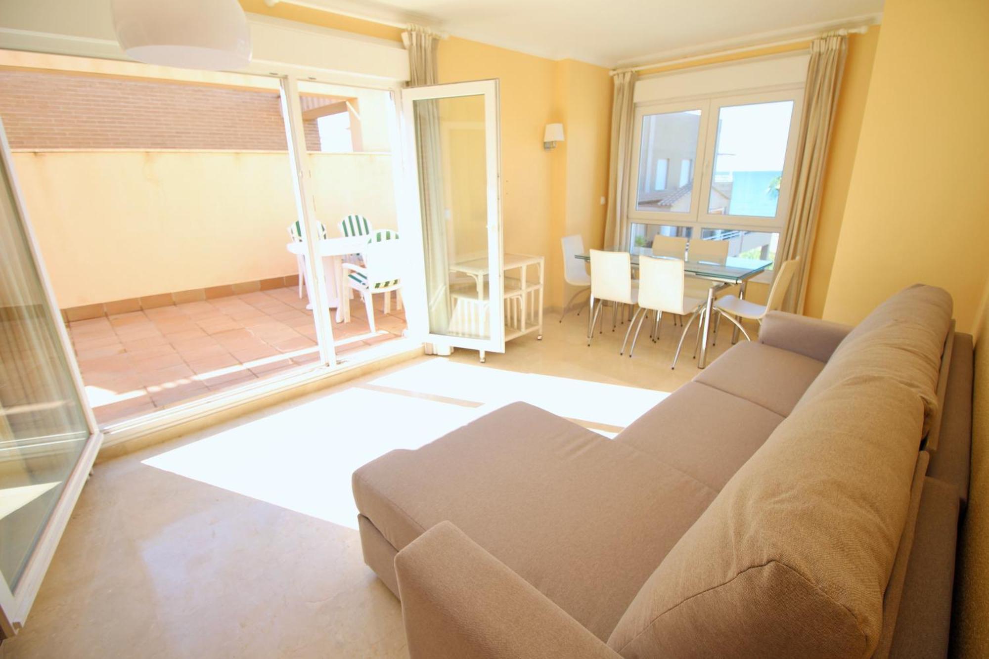 Atico Con Piscina Privada En Primera Linea Apartment Denia Ruang foto